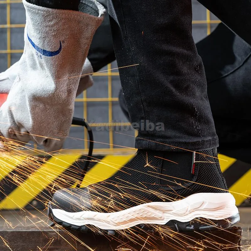 2022 أحذية العمل أحذية رياضية الرجال الشتاء سلامة الأحذية الذكور غير قابل للتدمير العمل الأحذية الصلب تو رجل السلامة أحذية الأحذية زائد الحجم 49