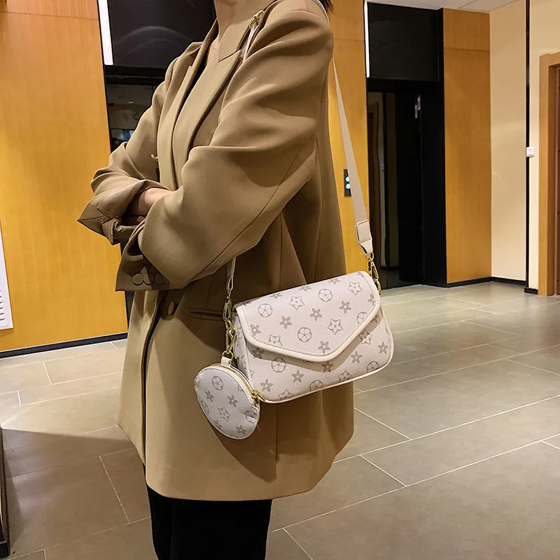 حقيبة يومية حقيبة المرأة حقيبة إمرأة حقيبة الأزياء البسيطة مربع 2021 النطاق العريض الأزياء ens عارضة الكتف crossbody أزياء صغيرة