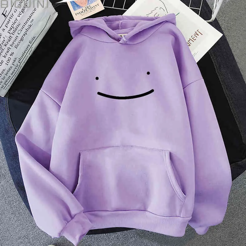 Dream Hoodie Aesthetic Oversized Hoodie Harajuku Sweatshirts Heren Unisex WRR Lange Mouw Kawaii Kleding Anime Moletom 211222