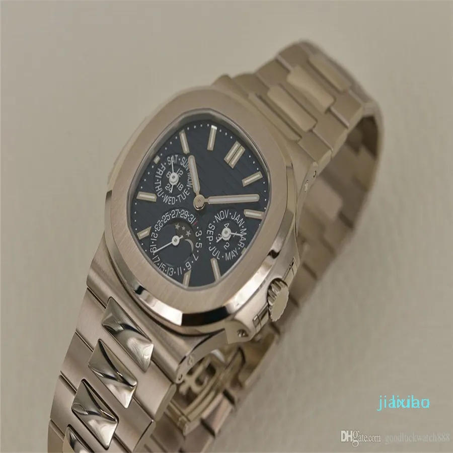 Designer Watch Sport Elegance Serie 5740 Automatische mechanische Edelstahl -Herren Uhr 40mm Fashion Sport Watch277r