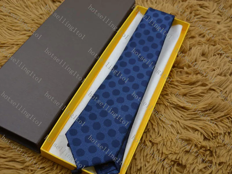 9 Style Men's Letter Tie Silk Slips Big Check Little Jacquard Party Wedding Woven Mashed Design Men Casual Ties L98274G