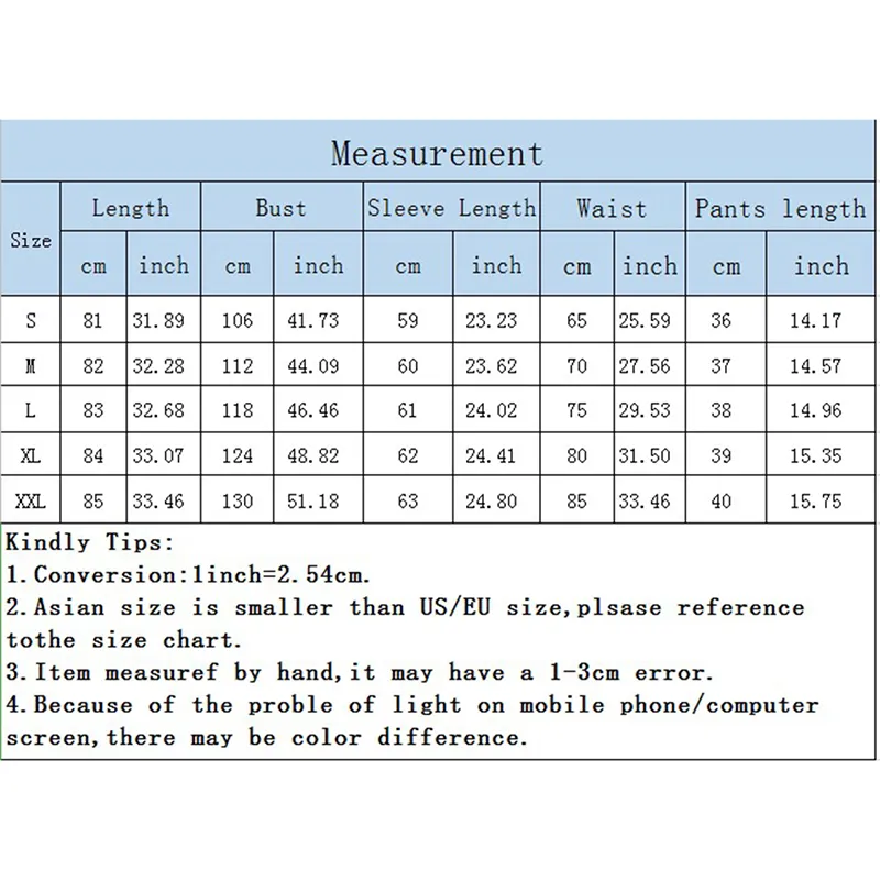 589544Size Table(1)