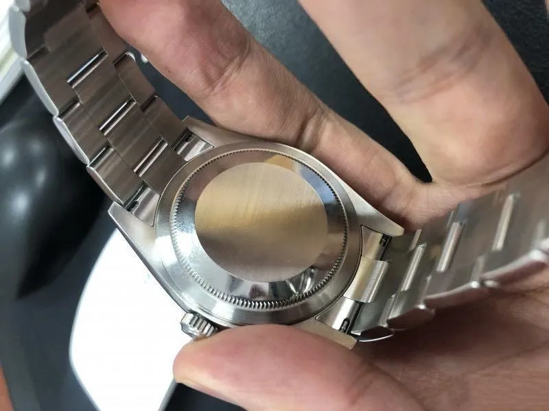 10 stylów męski zegarek automatyczny mechaniczny kalendarz ze stali nierdzewnej 42 mm niebo regulowany biznesowy mistrz na rękę Top Quality264o