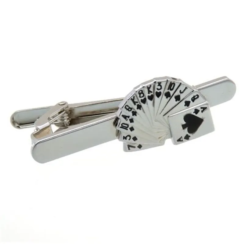 10st / casino tärning craps clip card poker pin barer emalj fotboll fotboll slips clips män smycken tillbehör helhet