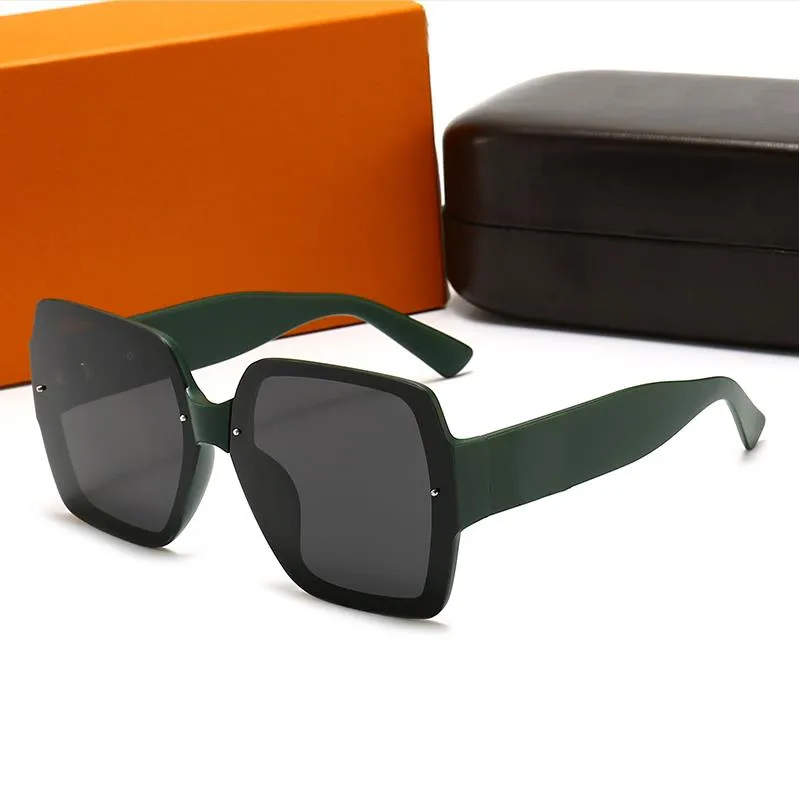5 Cor com caixa Material especial PVC Óculos de sol femininos masculinos de esportes esportivos ao ar livre UV400 Design retro elegante confortável Brand302m