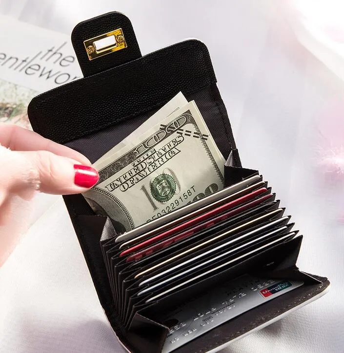 Damen Lingge Multi-Bit-Kartenhalter Mini-Geldbörse