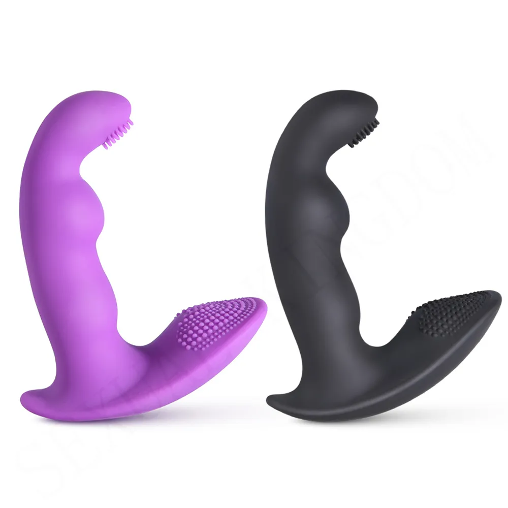 Massage vibratrice portable Silicone Dildo Invisible Vibrant Pantes gpot clitoris stimulateur féminin masturbateur sexe toys for wo8921958