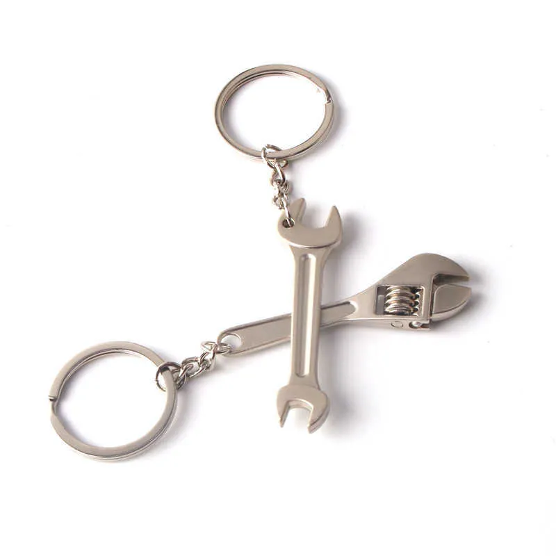 Clé porte-clés en acier inoxydable voiture porte-clés haute qualité Simulation clé porte-clés porte-clés porte-clés outils nouveauté