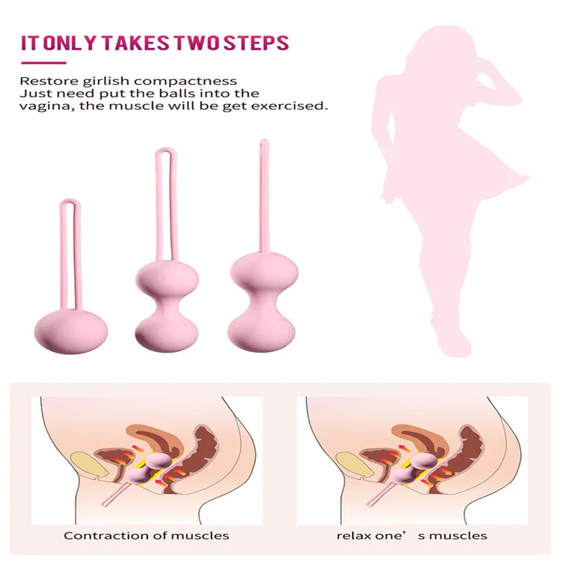 Sex Adult toys Female Kegel ball cover vaginal squeeze exercise machine female sex toys. 1012