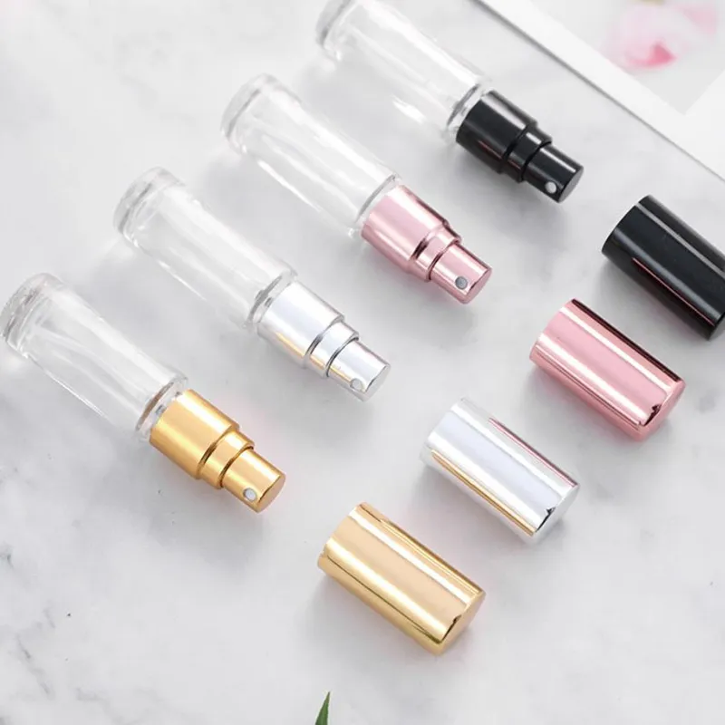 4ml Spray Bottles Glass Perfume for Essential Oil Refillable Portable Sprayer For Women