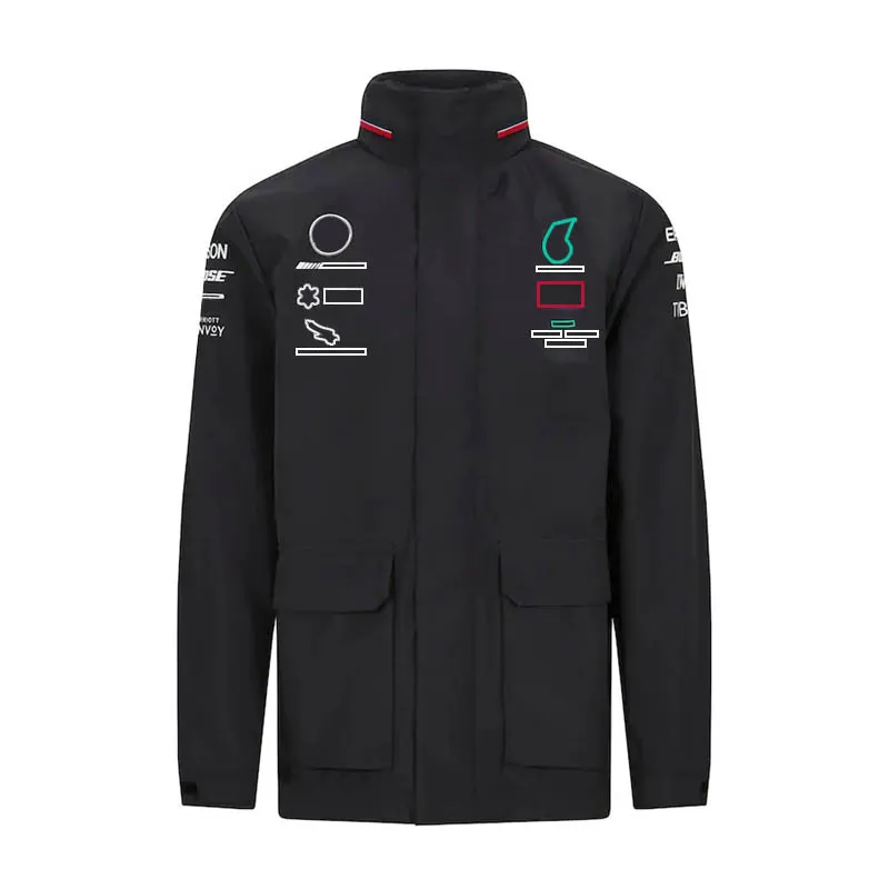 F1 Formula One Racing Suit Long-sleeved Jacket Windbreaker Autumn and Winter Warm Car Fan Models