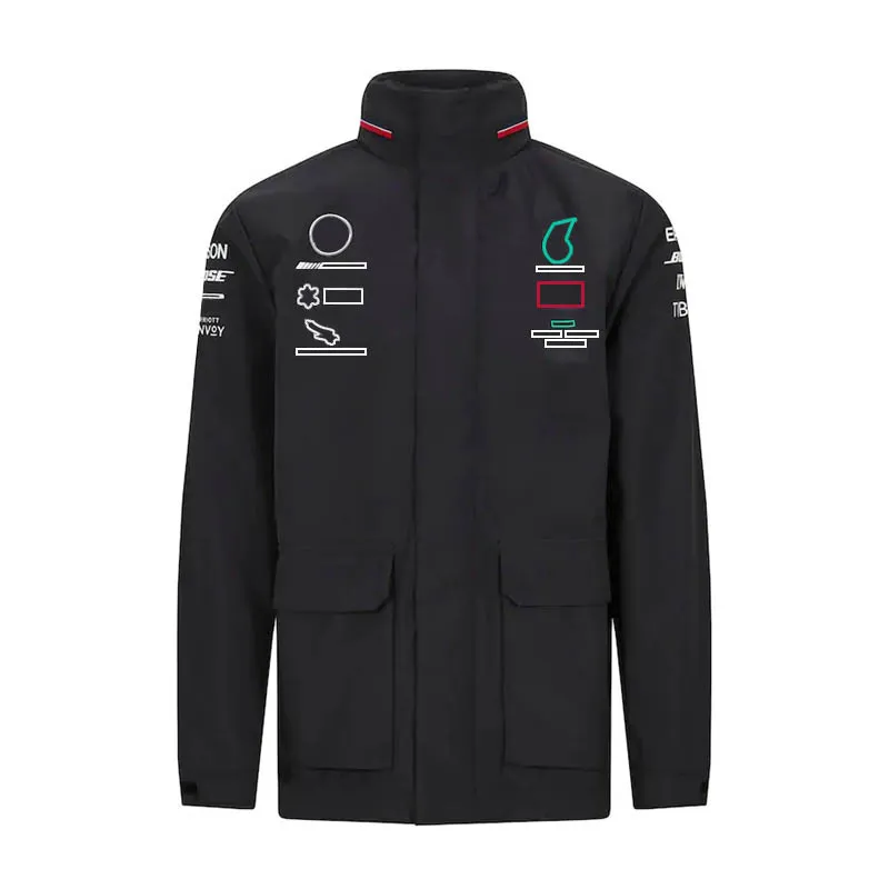 F1 Formula One Racing Suit veste à manches longues coupe-vent automne et hiver chaud modèles de ventilateur de voiture