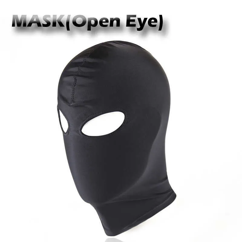 Yetişkin Oyunlar Çiftler İçin Seks Oyuncakları Cadılar Bayramı Kauçuk Rol Oyun Headgear Seks Bondage Maske Yavru Cosplay Cosplay Full Balaclava Sexshop Q0818