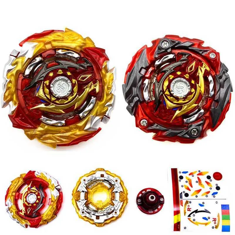 Burst Superking B-172 World Spriggan Unite 2b Toupie Aucun Lanceur Métal Fusion Gyroscope Jouets pour Enfants Garçons Cadeaux De Noël Q0528