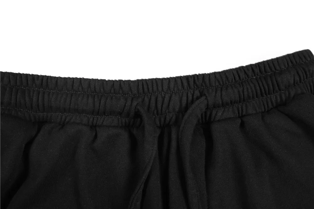 IEFB Effen Kleur Multi Pocket Cut Burrs Stitching Casual Sport Shorts Heren Simple Streetwear Mode Losse Zwart Grijze Shorts 210524