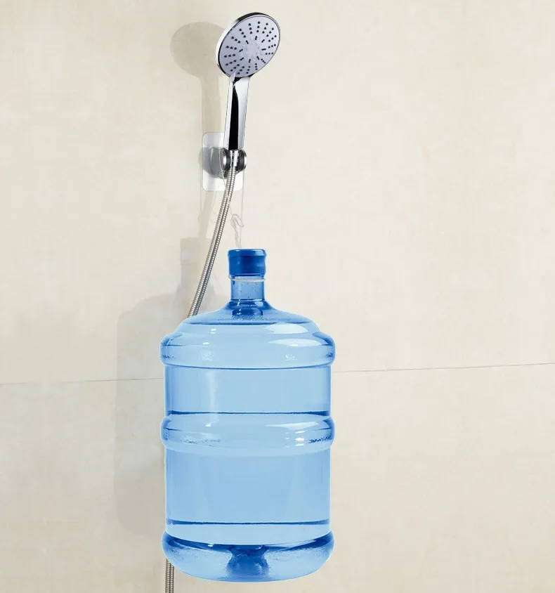 Arrivo Supporto doccia a parete Accessorio il bagno Staffa doccia regolabile a 7 velocità Facile da usare