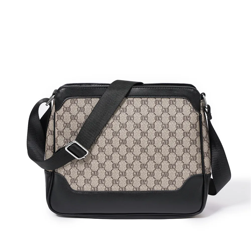 Projektuj torba posłańca męska mini -biznes męski małe ramionowe torby klapy crossbody man torebka torebka telefoniczna trend321v