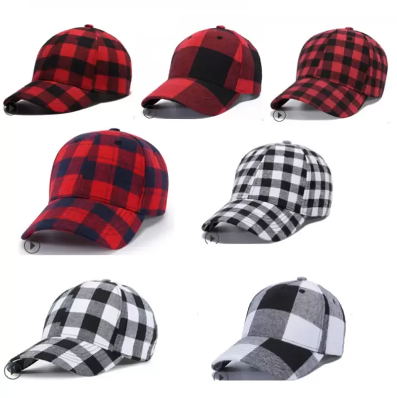 Berretti da baseball in cotone scozzese stile coreano Cappello a coda di cavallo Cappello da donna Uomo Berretto con visiera Cappellino snapback esterni Cappelli con visiera hip-hop regolabili D9909 WJY591