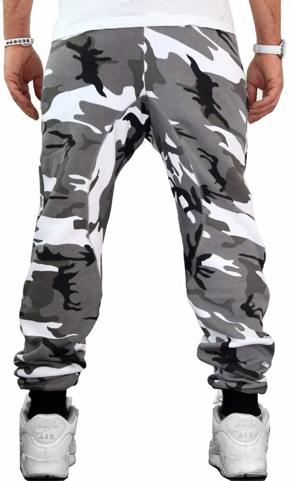 ZOGAA klassiska män Camouflage byxor 7 färger jogging byxor sportbyxor fitness sport jogging armé plus storlek S-3XL 210714