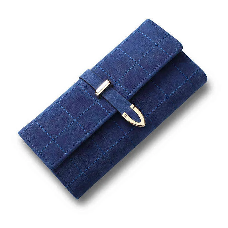 Nxy Wallet for Women Long Zipper Luxury Pu Leather Coin Purses Tassel Design Clutch Lattice Female Money Bag Credit Card Holder 0212