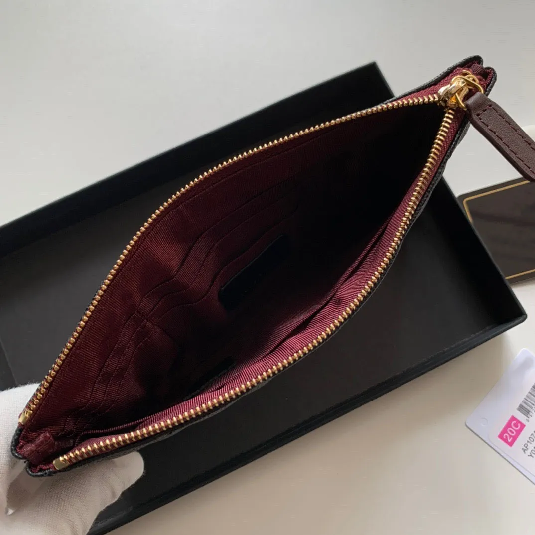 Enuine Leather Designer Wallet Bag Handtassen Porties Portemonentes Merk Handtassen Vervulde creditcardhouders Wallets 267R
