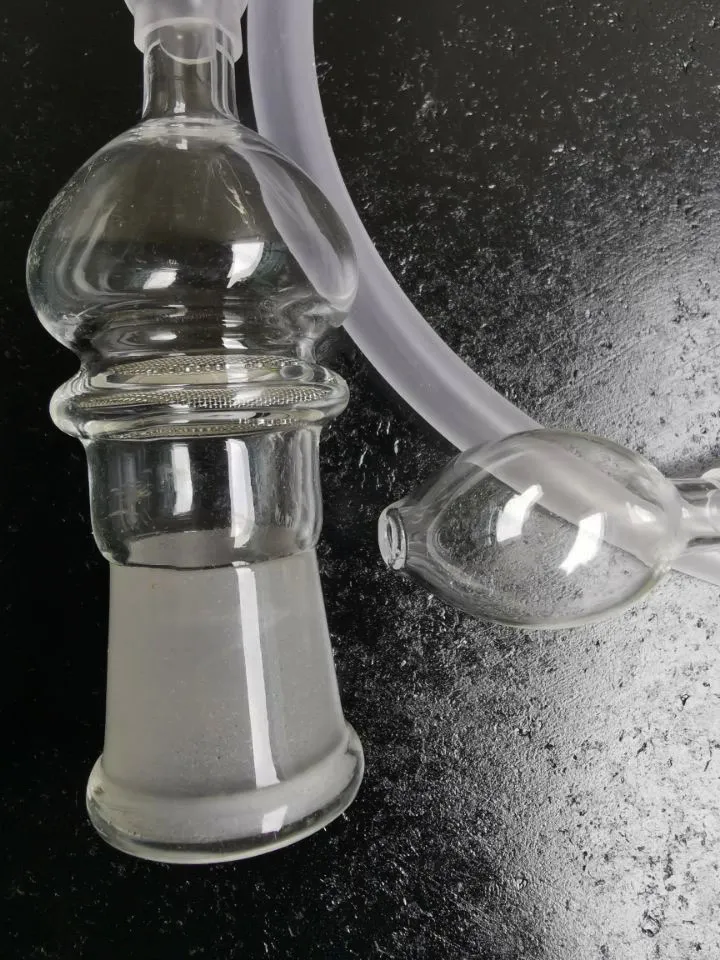 Clear Glass Vaporizer Whip for Replacement Diameter 18mm Snuff Snorter Vaporizer Hose 39 Inch Long Pipe Parts Cleaner Mouth Tips zeusart shop