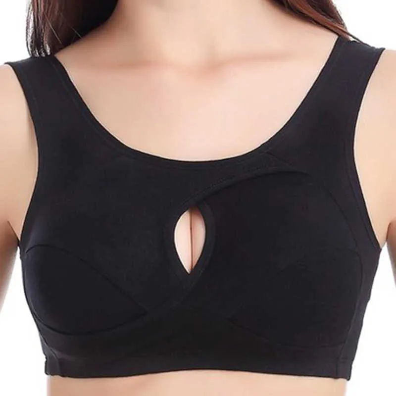 Reggiseno allattamento incinta senza cuciture da donna Yoga Bralette dormire 100% traspirante, morbido e burroso Confortevole soutien gorge allaitement Y0925