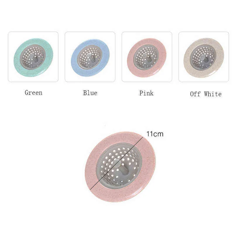 Kitchen Mouth Sink Sieve Drain Strainer Hair Water Filter Dishwasher Shower Floor Anti-Clogging Dish washing pool 211109