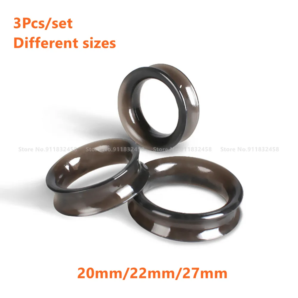 Massaggio 3 pzSilicone Cock Ring Ritardo Eiaculazione precoce Set Dick Lock Ring Nuovi strumenti del sesso Negozio gli uomini Party Piccolo regalo