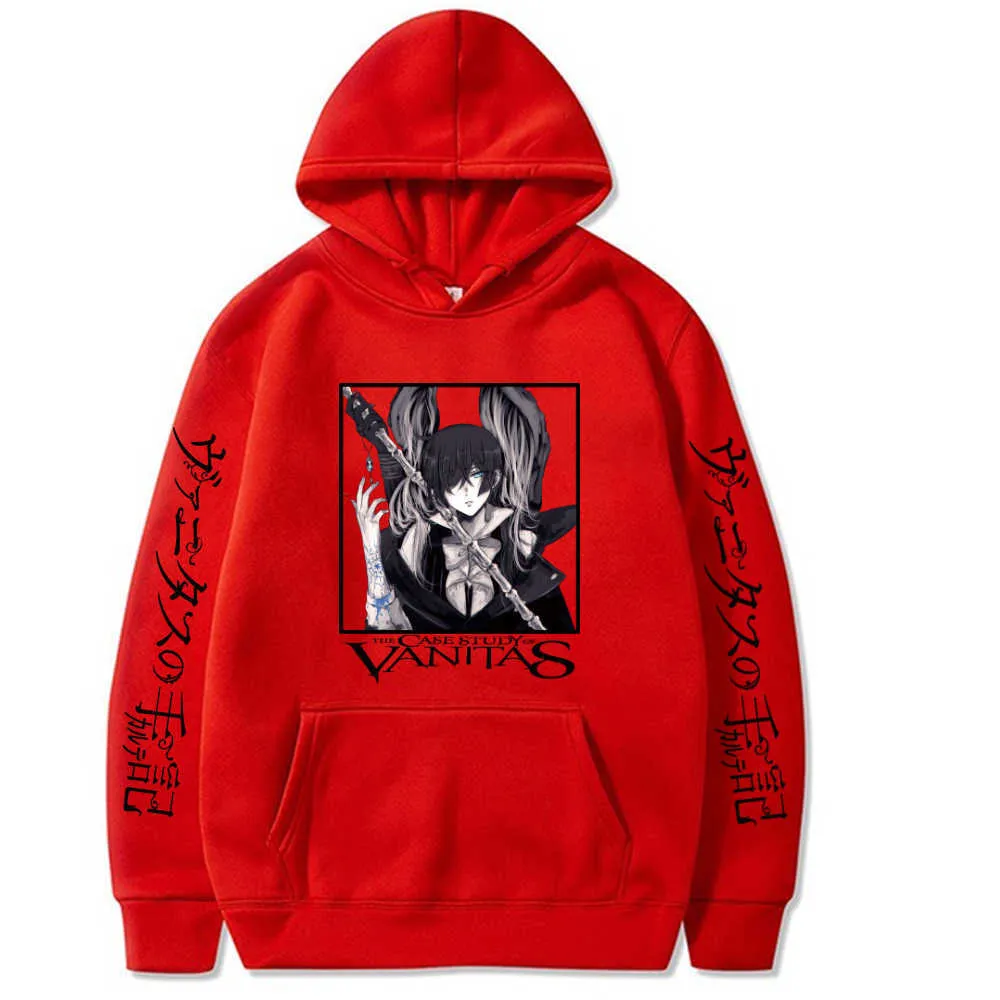 Nouveau sweat à capuche Anime l'étude de cas de Vanitas pulls à col en v hauts hommes et femmes P0811