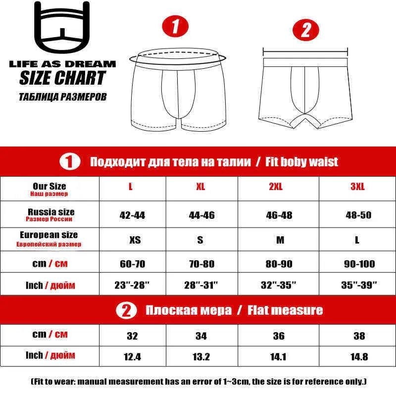 7 teile/los Herren Boxer Unterwäsche Baumwolle Boxer Unterhose Homme Boxershorts Calzoncillos Hombre Suspensorium Höschen für Mann U Konvexen H1214