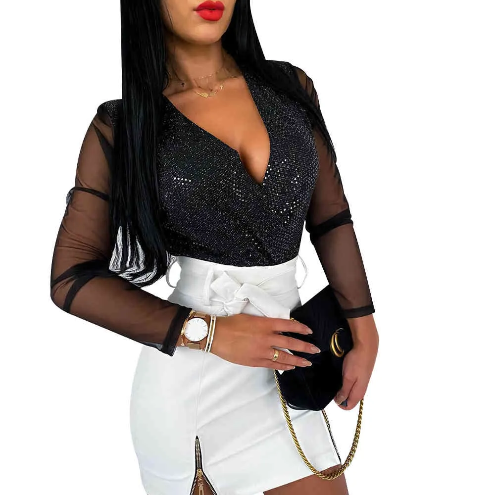 Seksi Kadınlar PU Deri Kalem Bodycon Etek Clubwear Yan Bölünmüş Yüksek Bel Mini Kısa Etek Siyah Beyaz Haki Bandaj Etek D25 X0522