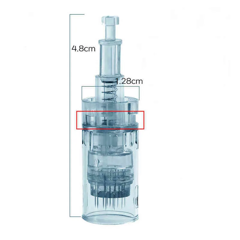 10/20 قطع الدكتور القلم M8 خراطيش إبرة Bayonet 11 16 36 42 نانو MTS مايكرو إبرة ل الدكتور القلم microneedling 211229