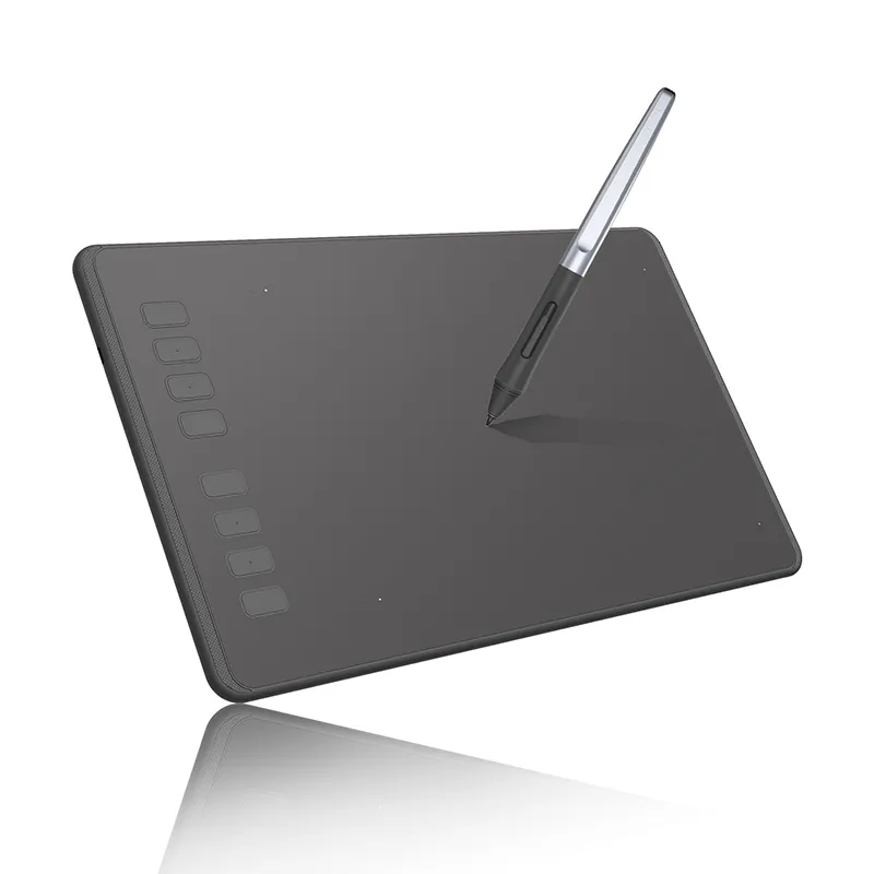 HUION H950P Ultradünnes grafisches digitales professionelles Zeichenstifttablett mit batterielosem Stift