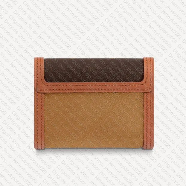 M68725 Dauphine Compact Wallet Designer Женский холст portefeuille Zippy Zipped Coilm Dolder держатель карты Victorine Key Mini PO233A