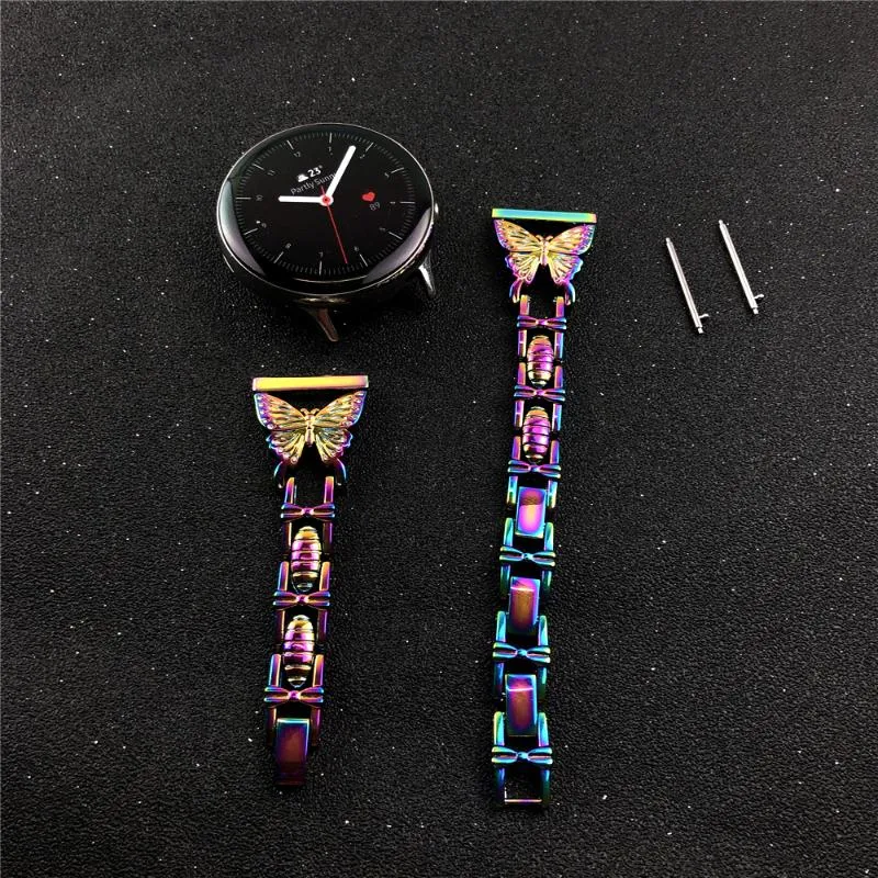 Ремешки для часов для Galaxy 3, 45 мм, блестящие ремешки для Huawei GT 2e 2 Honor Magic, 46 мм, Women264D