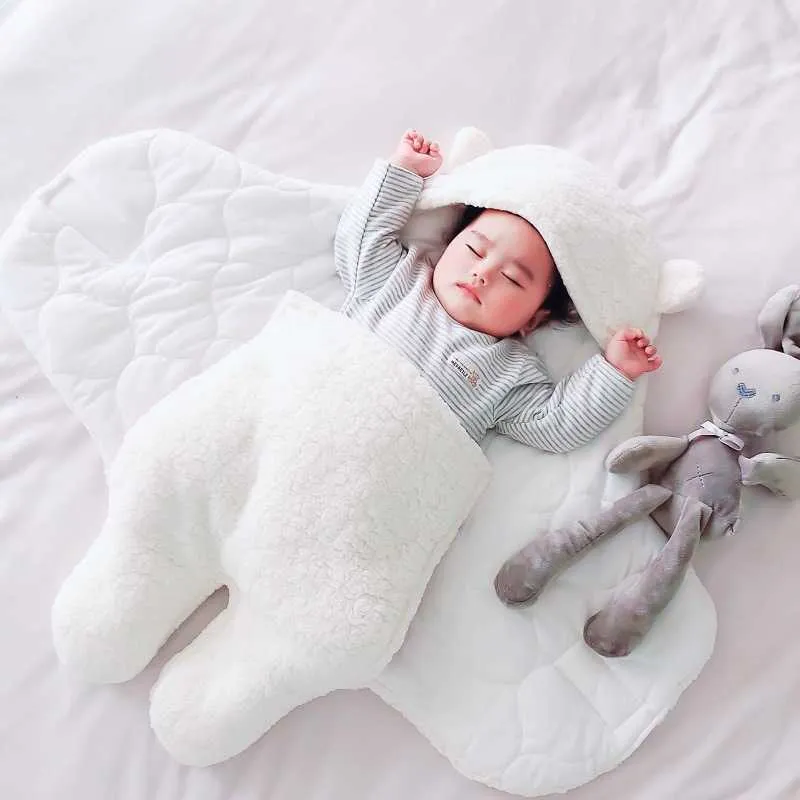 Urso líder nascido bebê inverno macacão outono crianças infantil jumpsuits meninos meninos meninos meninas dormir saco de dormir roupa quente 210708