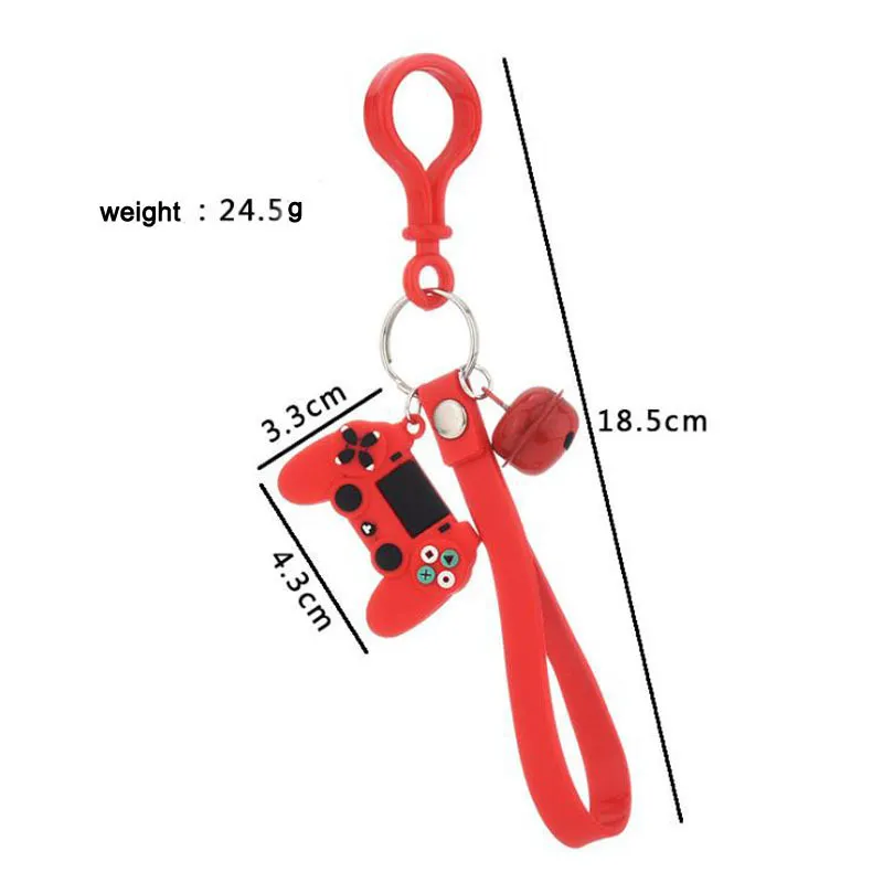 크리 에이 티브 비디오 게임 핸들 체인 여성 2020 크리스마스 선물 조이스틱 모델 체인 반지 남자 친구 남자 키 홀더