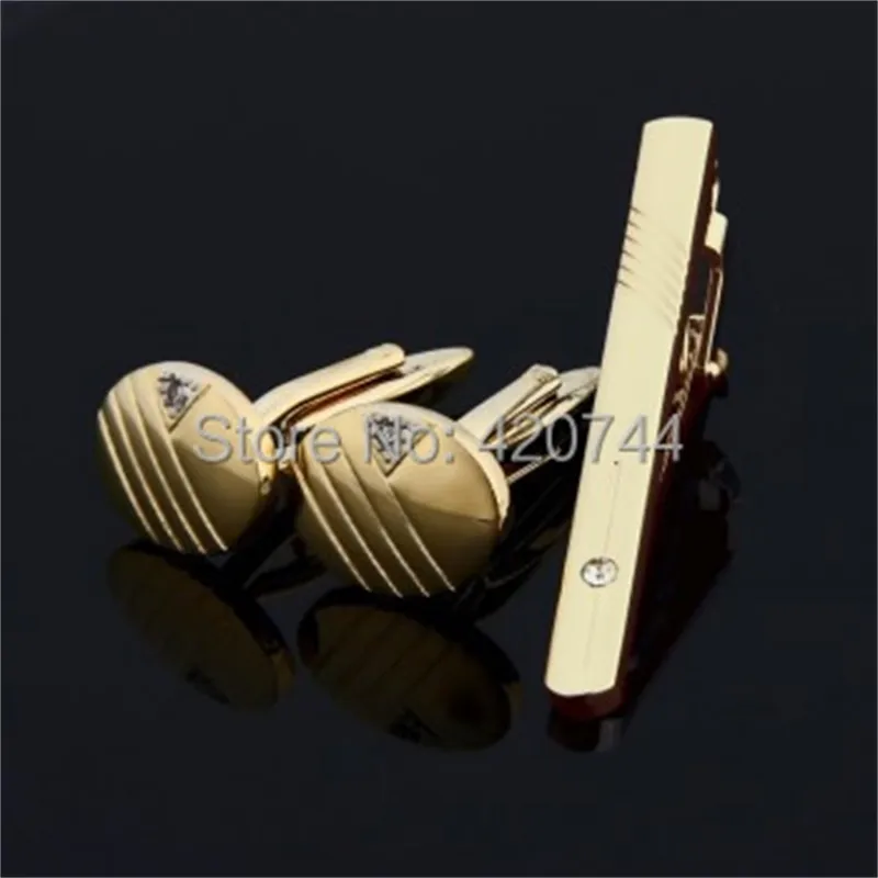 Mens Suit Dress Shirt Necktie Tie Bar Clasp Clip Pin Cufflinks Set Party Gift6026418