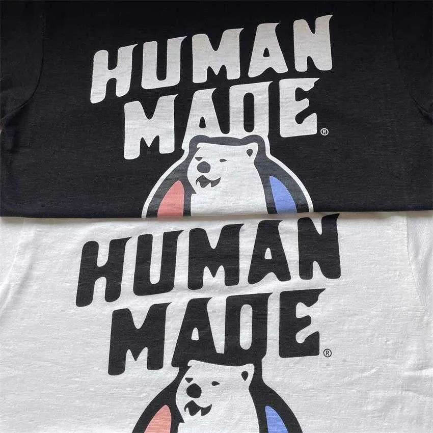 Human Made T-Shirt Grafik Baumwolle T-Shirt Harajuku Hip Hop T-Shirt Streetwear Punk Ästhetische Frauen Männer Kleidung T-Shirts Tops Sommer X0712