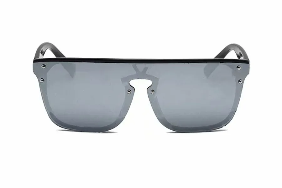 Винтажные солнцезащитные очки без оправы мужчины роскошные бокалы картера Большой квадратный солнце