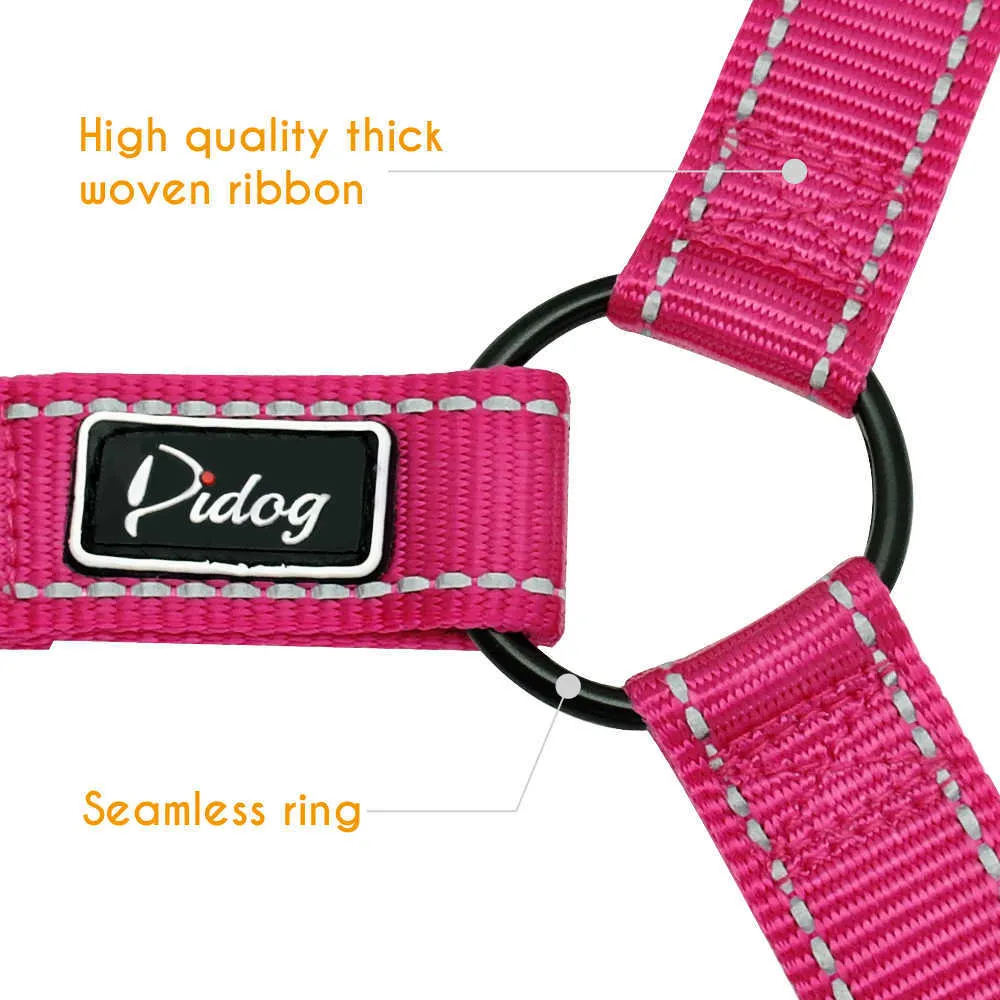 Hundbil Säkerhetsbälte Hundfordon Säkerhetsbälten Harness Säkerhet Nylon Hund Leash Car Neadrest Restraint Rose Blue Black 211006