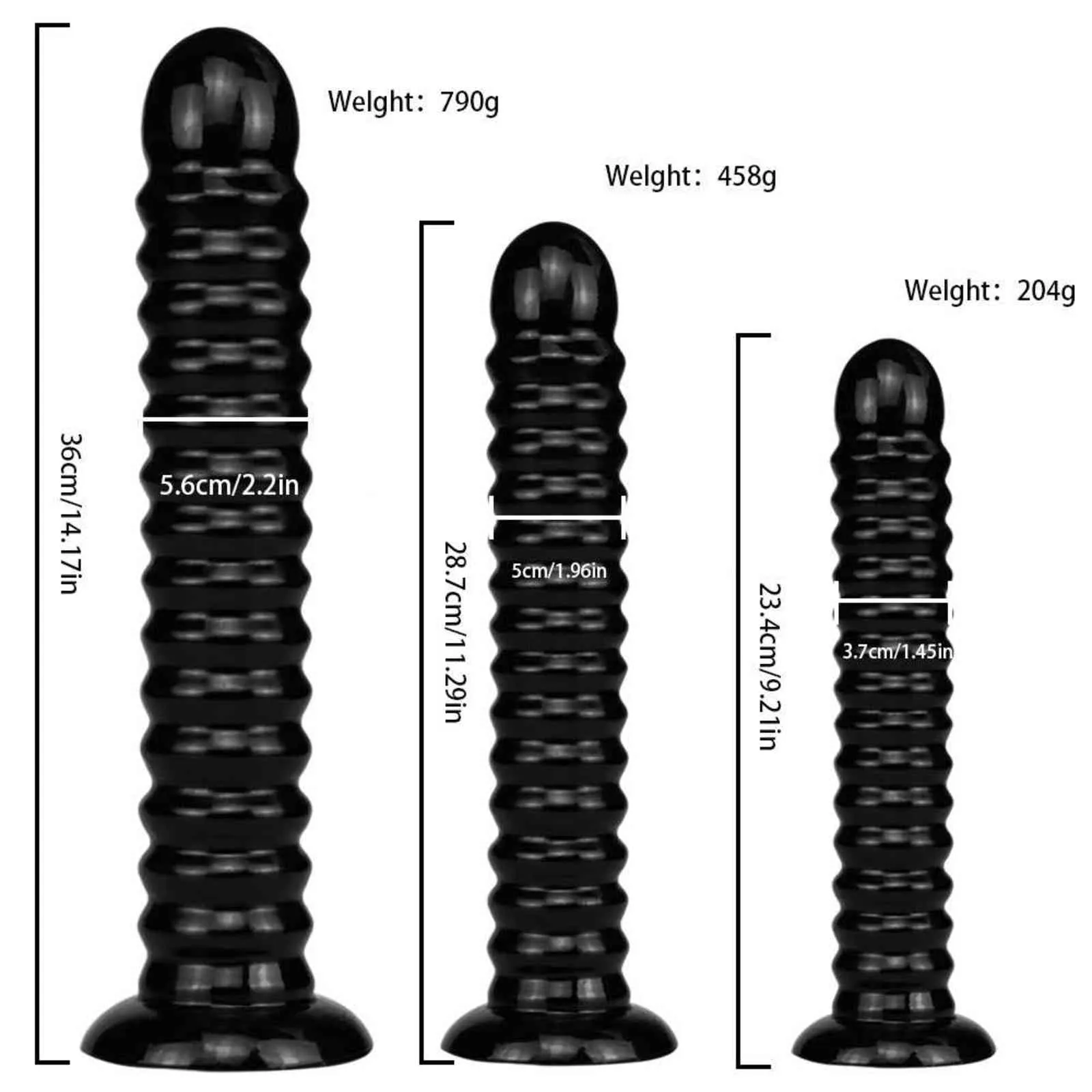 NXY Cockrings Anal sex toys 5 Style Jelly Dildo Avec Ventouse Énormes Godes pour Femme Hommes Fake Dick Butt Plug Erotic Shop 1123 1124