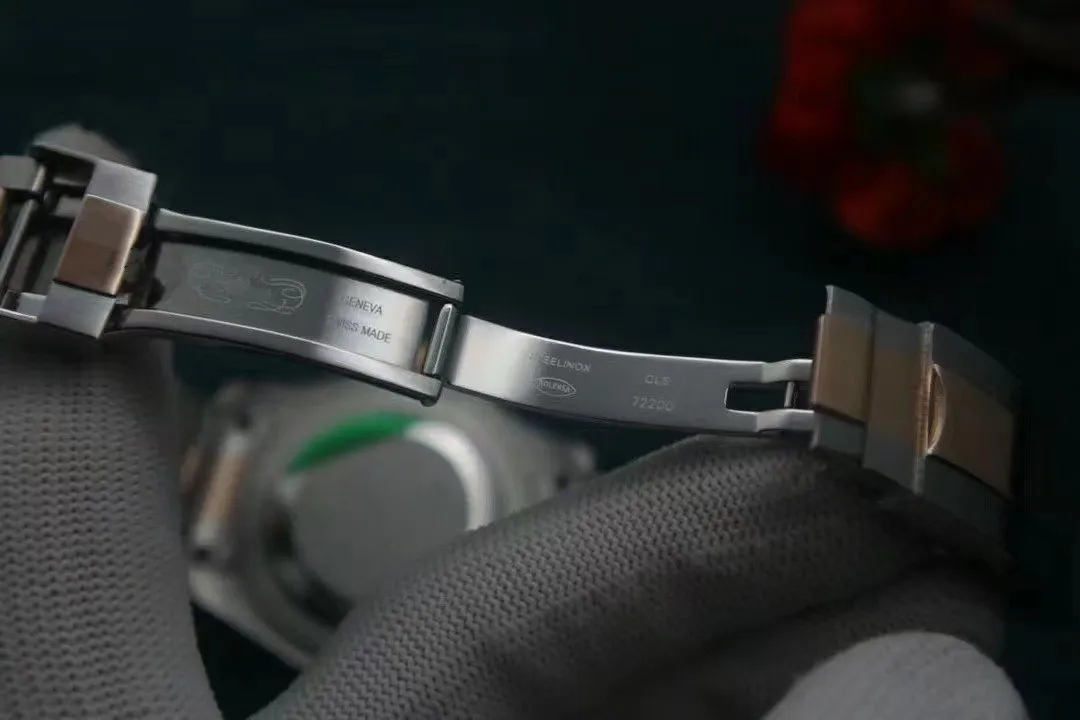 Mans Watch Watch Business Style 40 mm Grey Dial Automatyczny mechaniczny hardlex Glass Classic Model Folding Bluckle Zamknięcie na rękę 170294G