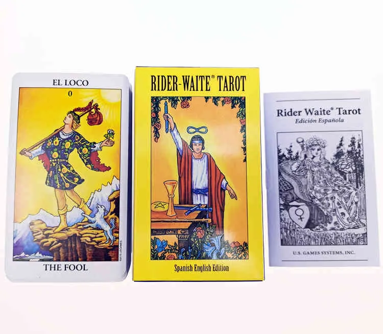Spanische Smith Waite Tarotkarten im Großhandel oraclecard-model_S2M0
