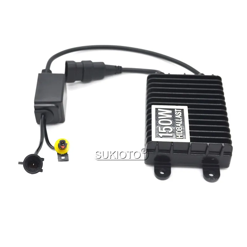 SUKIOTO 12V 75W 100W 150W ballast HID xenon kit H1 H3 H4 H8 H11 D2S D2H hid xenon kit high power metal H7 xenon hid ballast kit (4)