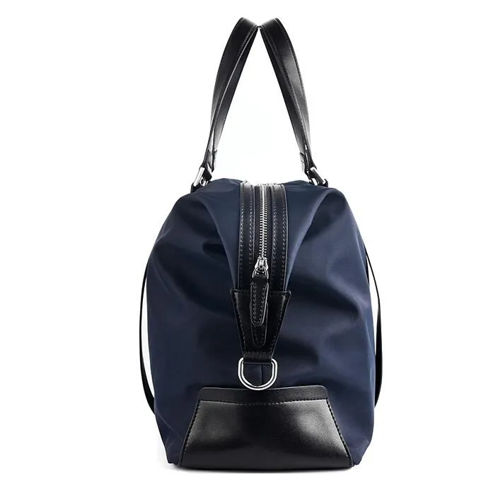 55cm lüks tasarımcılar çanta moda erkekler kadınlar seyahat duffle çanta deri bagaj çanta büyük kontrast renk kapasitesi spor 66588284j