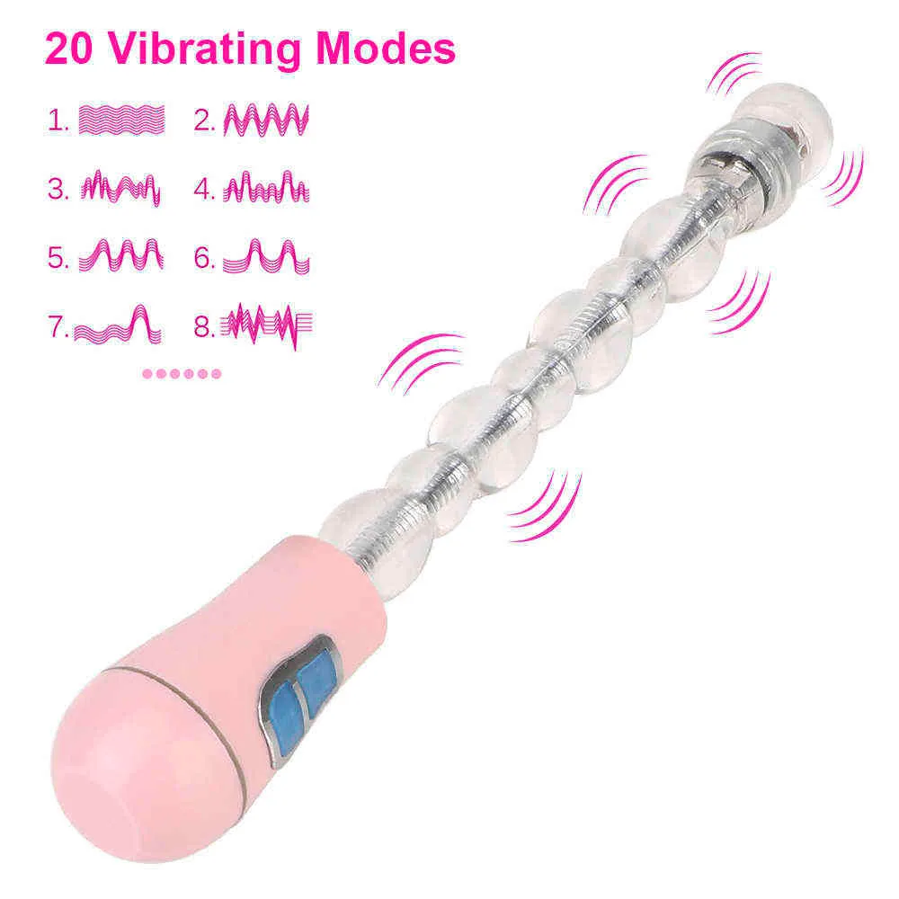 Массажные предметы G Spot Vangina Груди Массажер Magic Wand Vibrators Гибкая женская Мастурбация Большой Фаллоимитаторы Анальный Свект Секс-игрушки для женщин