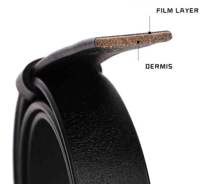 New Arrival cowhide Woman Belt thin Genuine Leather Casual Waist strap Female Vintage Pin Buckle Cowskin Belts for Women Jeans G220301
