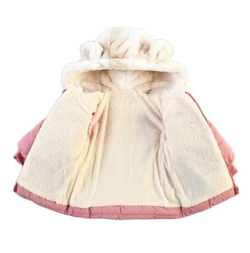 LZH 2021 Herbst Winter Baumwolle Kleidung Für Kinder Verdicken Baby Mädchen Mäntel Neue Oberbekleidung Für Jungen 2-4 Jahr jacken Kinder Kostüm H0909